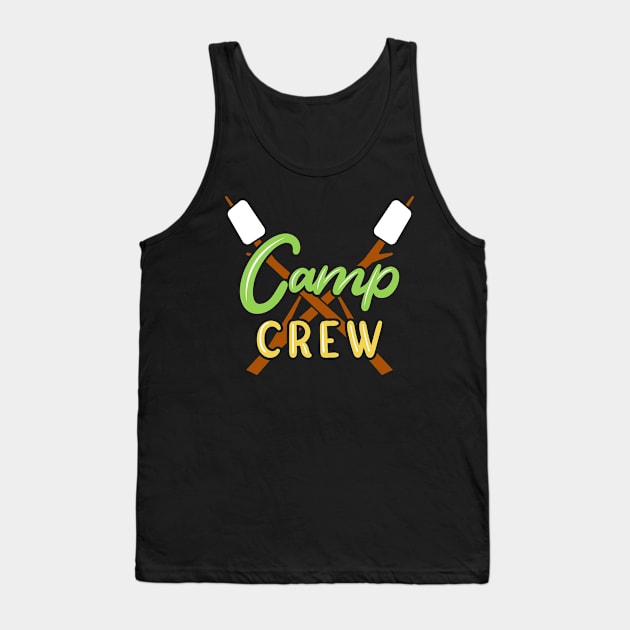 Camp Counselor Camp Crew Tank Top by TheBestHumorApparel